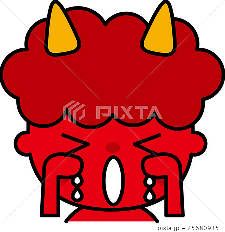 節分　赤鬼 25680935