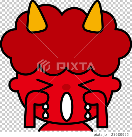 節分　赤鬼 25680935