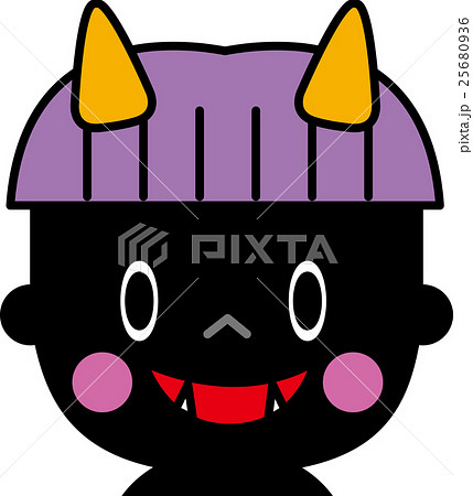 節分　黒鬼 25680936