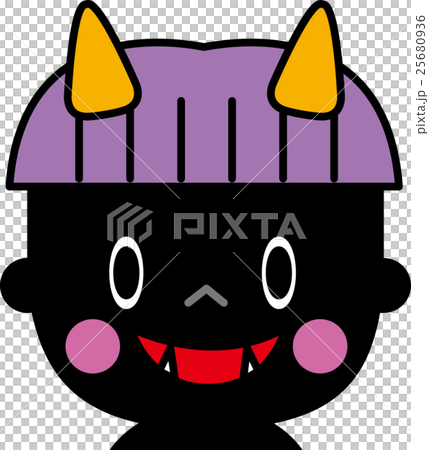 節分　黒鬼 25680936