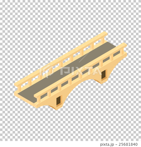 Direct bridge icon, cartoon style Direct bridge icon, cartoon style 25681840