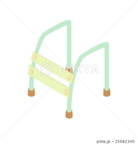 Walking frame icon, cartoon style Walking frame icon, cartoon style 25682340