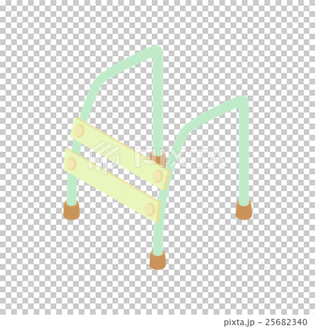 Walking frame icon, cartoon style Walking frame icon, cartoon style 25682340