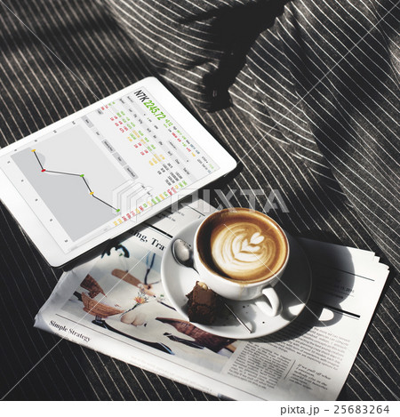 Stock Exchange Trading Forex Finance Graphic Concept 25683264