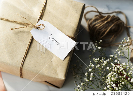Message Label Tag Card Present Gift Concept 25683429