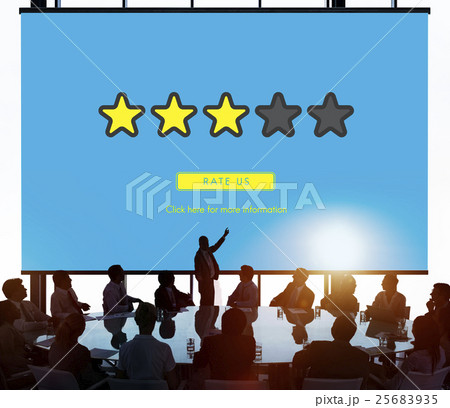 Customre Feedback Comment Vote Review Results Concept 25683935