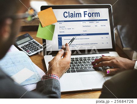 Claim Form Document Fefund Indemnity Concept Claim Form Document Fefund Indemnity Concept 25684726
