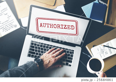 Authorize Allowance Approve Permit Graphic Concept Authorize Allowance Approve Permit Graphic Concept 25684861