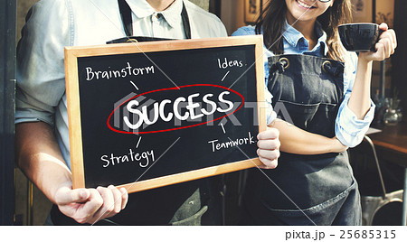 Goals Business Brand Launch Corporate Success Concept 25685315