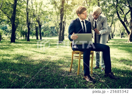 Corporate Discussion Planning Strategy Team Concept Corporate Discussion Planning Strategy Team Concept 25685342