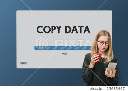 Speed Progress Bar Icon Technology Concept 25685467