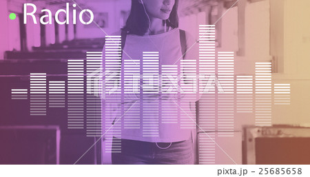 Music Audio Melody Wave Graphic Concept 25685658