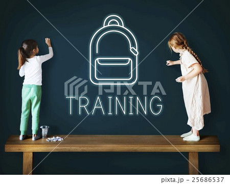 Education School Backpack Tutoring Concept 25686537