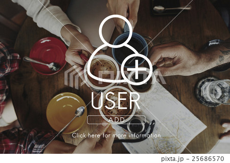 Add Friends Community Connection Socialize Concept Add Friends Community Connection Socialize Concept 25686570