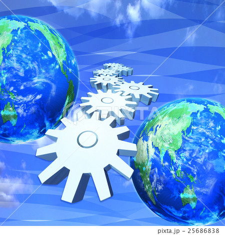 世界経済成長の歯車 世界経済成長の歯車 25686838