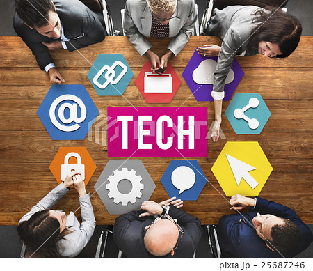 Technology Www Network Graphics Concept 25687246
