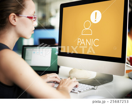 Model Icon Exclamationmark Concerned Graphic Concept 25687253