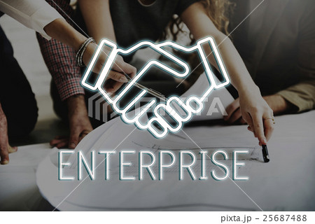 Handshake Deal Agreement Corporate Business Concept Handshake Deal Agreement Corporate Business Concept 25687488