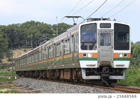 両毛線211系（5両編成） 25688569