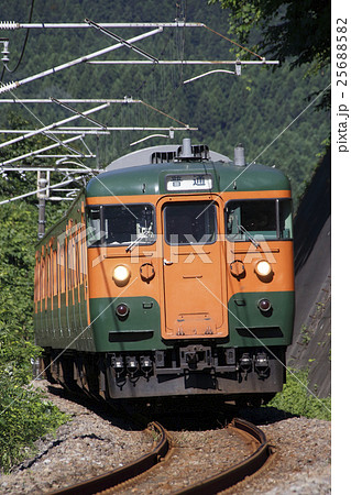 信越本線115系（群馬県：高崎⇔横川） 25688582