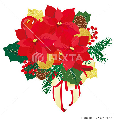 ポインセチアのブーケ 25691477