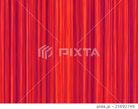 赤いカーテン 赤いカーテン 25692749