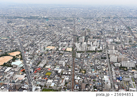 兵庫県西宮市を空撮 兵庫県西宮市を空撮 25694851