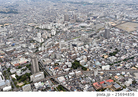 兵庫県西宮市を空撮 兵庫県西宮市を空撮 25694856