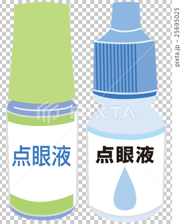 医療関連 点眼液のイラスト素材 医療関連 点眼液のイラスト素材
