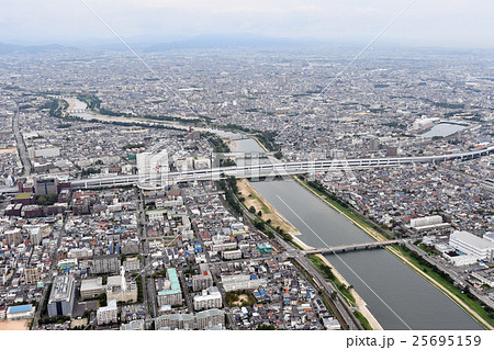 兵庫県西宮市尼崎市を空撮 25695159