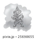 Thai legendary giant king cartoon drawing 2 25698655