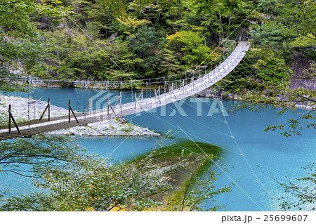 寸又峡温泉　夢の吊り橋 25699607