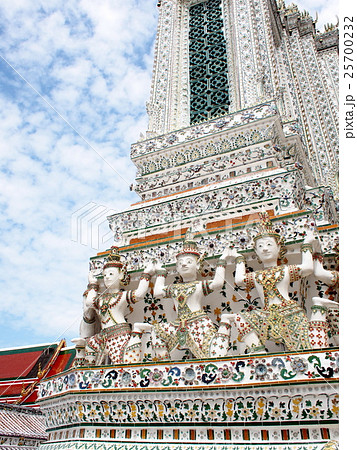 details of famous historic buddhism stupa THAILAND 25700232