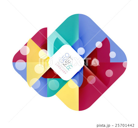 Modern square abstract background 25701442