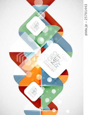 Modern square abstract background 25701443