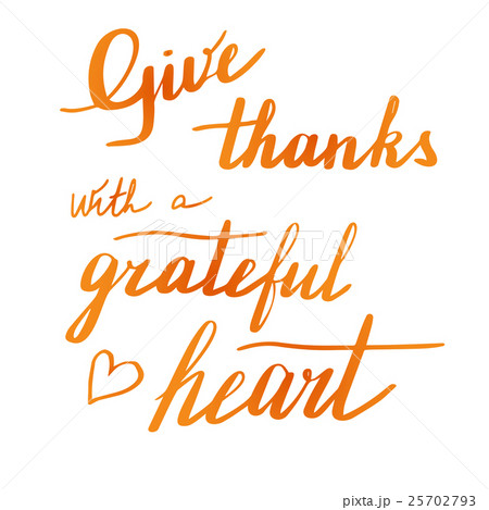 Thanksgiving hand lettering and calligraphy design Thanksgiving hand lettering and calligraphy design 25702793