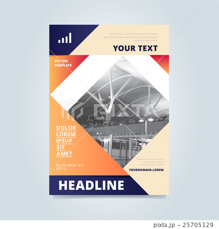 Brochure layout design vector illustration 25705129
