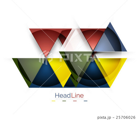 Vector 3d geometric abstract background Vector 3d geometric abstract background 25706026