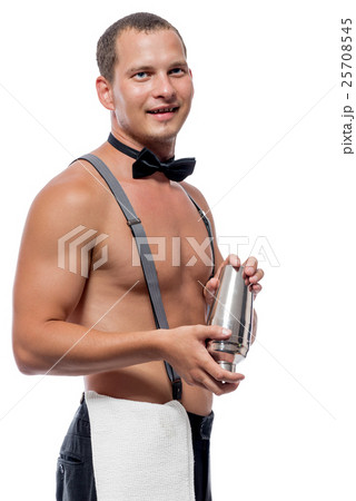 portrait of a bartender working at a strip club 25708545