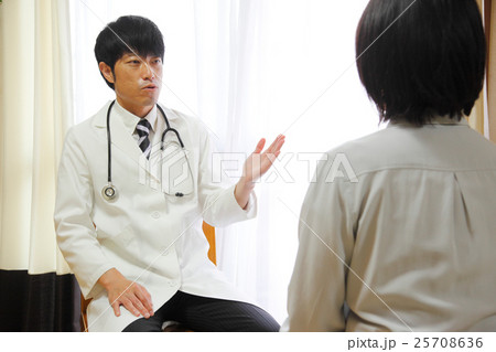 診察中の医師(イメージ) 診察中の医師(イメージ) 25708636