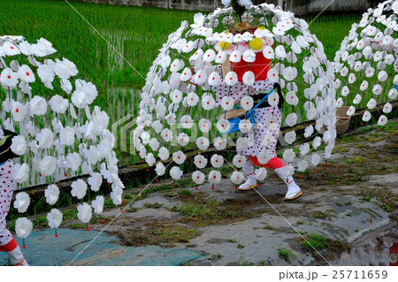本地の花笠踊り 本地の花笠踊り 25711659