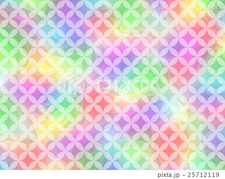 和柄　七宝繋ぎ文様 25712119