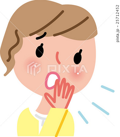 女性　咳 25712452