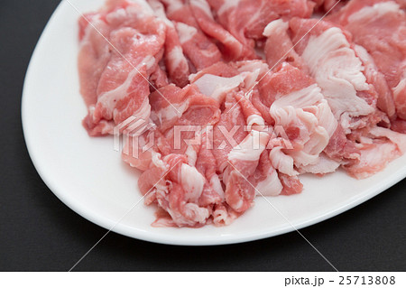 豚ロース肉 黒バック 豚ロース肉 黒バック 25713808