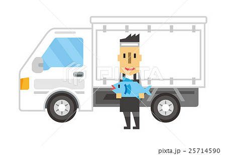 鮮魚　入荷　仕入れ【フラット人間・シリーズ】 25714590