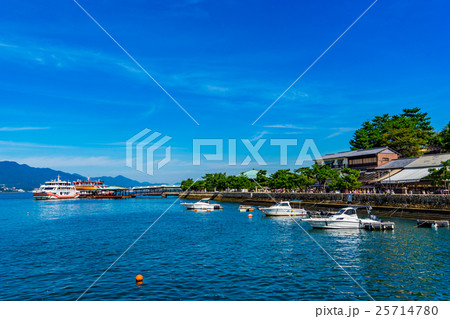 【広島県】宮島の風景 25714780