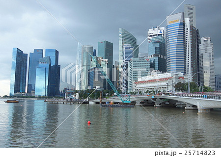 ビル シンガポール 川 25714823