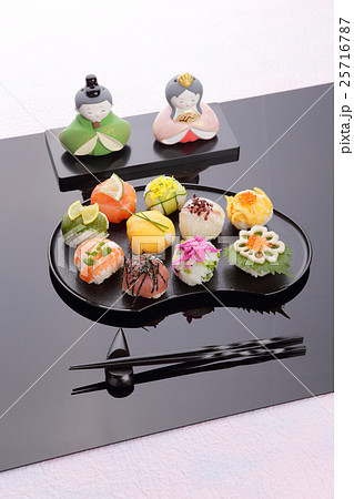 ひな人形とてまり寿司 25716787