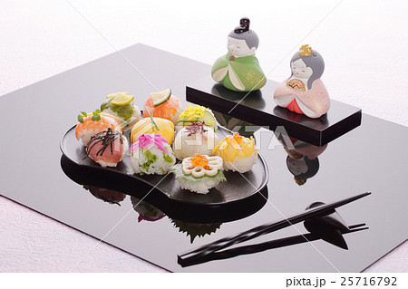 ひな人形とてまり寿司 25716792