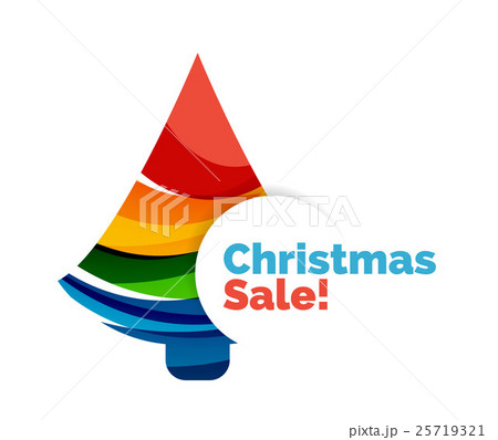 Colorful Christmas abstract banner design with Colorful Christmas abstract banner design with 25719321